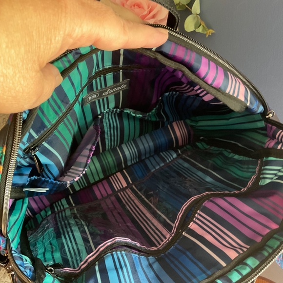 Lug Sonata  in Whimsey Black -  Like New BONUS MATCHING PIECE ADDED!!! - Picture 4 of 6